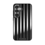 Prophecy - Samsung Galaxy S25 Case, Elite Mirror Dark (Magnetic) / Silver