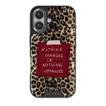 Nothing Changes - iPhone 16 Plus Case, Elite Dark (MagSafe) / Silver