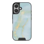 Sea Salt - iPhone 16 Plus Case, Elite Dark (MagSafe) / Silver