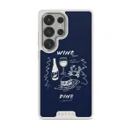 Wine & Dine - Samsung Galaxy S25 Ultra Case, Elite Light (Magnetic) / Silver