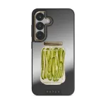 Pickled - Samsung Galaxy S25 Plus Case, Elite Mirror Dark (Magnetic) / Gold