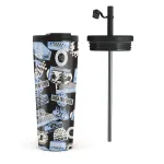 Finish Line - Travel Mug, 700 ml / Flap & Straw Set