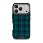 Midnight Pine - iPhone 17 Pro Case, Elite Dark (MagSafe) / Silver