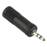 Adapter HAMA Audio 3,5 mm pistikupesa - 6,3 mm pistikupesa, S