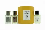 "Acqua di Parma" kinkekomplekt: "Colonia", parf&uuml;&uuml;m, 20 ml + "Colonia Pura", parf&uuml;&uuml;m, 20 ml + "Colonia Intensa", parf&uuml;&uuml;m, 20 ml