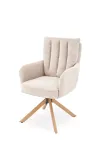K594 chair,  beige / natural  oak