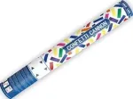 &bdquo;Party Deco&ldquo; konfettip&uuml;stol, v&auml;rvilised ribad, 40 cm, universaalne