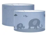 Pendant light Silhouette Zoo Blue