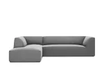 Velvet Modular Left Corner Sofa, "Siena", 4 Seats, 273x180x69 Made in Europe