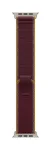 49mm Burgundy Trail Loop - M/L - Natural Titanium Finish