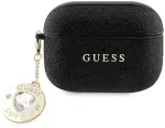 GUAP2PGEHCDK Fixed Glitter Heart Diamond Charm Case AirPods 2 Black