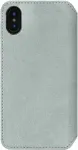 "Broby 4 Card Book Case iPhone XS Max" Light Grey