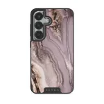 Golden Taupe - Fashion Samsung Galaxy S25 Plus Case, Elite Dark (Magnetic) / Silver