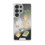 Soft Era - Samsung Galaxy S25 Ultra Case, Elite Mirror Light (Magnetic) / Silver