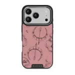 Sagittarius - iPhone 17 Pro Case, Elite Dark (MagSafe) / Silver / Pink