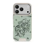 Virgo - iPhone 17 Pro Case, Elite Light (MagSafe) / Silver / Turquoise