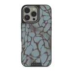 Distorsion - iPhone 16 Pro Max Case, Elite Dark (MagSafe) / Silver