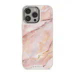 Morning Sunshine - Pastel Marble iPhone 16 Pro Case, Elite Light (MagSafe) / Silver