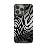 Imperial - iPhone 16 Pro Max Case, Elite Mirror Dark (MagSafe) / Silver