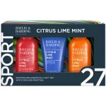 &bdquo;Baylis & Harding&ldquo; meeste du&scaron;ikomplekt (tsitrus, laim ja piparm&uuml;nt) &ndash; kingituseks m&otilde;eldud kehahoolduse minikomplekt (3 tk)