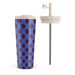 On Pause - Travel Mug, 700 ml / Flap & Straw Set