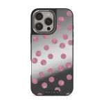 Pillow Talk - iPhone 16 Pro Max Case, Elite Mirror Dark (MagSafe) / Silver