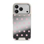 Berry Bliss - iPhone 17 Pro Case, Elite Mirror Light (MagSafe) / Silver