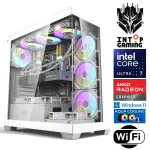 INTOP AQUA Ultra 7 270K Plus 64GB DDR5 1TB SSD M.2 NVME RX9060XT 16GB WiFi WIN11