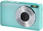 Digitaalkamera &ndash; Kenko KC-AF11, 5 MP, 33,8 mm, laia vaatenurgaga, automaatne teravustamine, 8&times; digitaalne suum, roheline