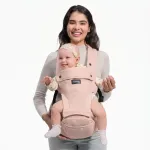 Momcozy Baby Carrier HC002 | Kandekott puusatoega | Roosa v&auml;rv