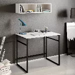 &Otilde;ppelaud, Hanah Home, valge Must, 90 x 75 x 60, cm