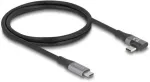 "USB 40 Gbps kaabel vasaku/parema nurga all, USB PD 3.1, laiendatud v&otilde;imsusvahemik 240 W, 1 m"