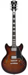 Elektrikitarr &bdquo;D'Angelico Premier Mini DC Brown Burst&ldquo;
