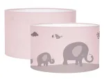 Pendant light Silhouette Zoo Pink