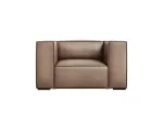 Genuine Leather Armchair, "Turin", 1 Seat, 113x95x68 Made in Europe