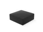 Leather Imitation Pouf, "Siena", 1 Seat, 93x93x40 Made in Europe