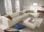 Modular Right Corner Sofa, "Siena", 5 Seats, 366x180x69 Made in Europe