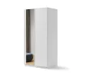 Riidekapp MAXI MX1BI, valge