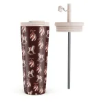 Rocking Around - Travel Mug, 700 ml / Flap & Straw Set