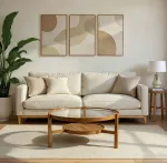 Kohvilaud, Hanah Home, p&auml;hklipuu, 100 x 48