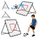 Football rebounder training goal ball return trainer 100x100 cm, MOVEPRO