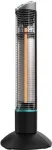 Cecotec ReadyWarm 1000 Power Tower | Halogen Heater | 1000 W | Number of power levels 2 | Black | IP55