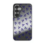 Love Me Right - Samsung Galaxy S25 Case, Elite Mirror Dark (Magnetic) / Silver