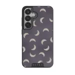 Moonstone - Samsung Galaxy S25 Case, Elite Dark (Magnetic) / Silver
