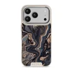 Enchanted Mirror - Marble iPhone 17 Pro Case, Elite Light (MagSafe) / Silver