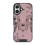 Aquarius - iPhone 17 Case, Elite Dark (MagSafe) / Silver / Pink