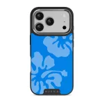 Lagoon - iPhone 17 Pro Case, Elite Dark (MagSafe) / Silver