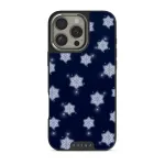 Frosty Pines - iPhone 16 Pro Max Case, Elite Dark (MagSafe) / Silver