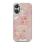 Golden Coral - Pink iPhone 16 Case, Elite Light (MagSafe) / Silver