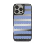 Splash - iPhone 16 Pro Max Case, Elite Mirror Dark (MagSafe) / Silver